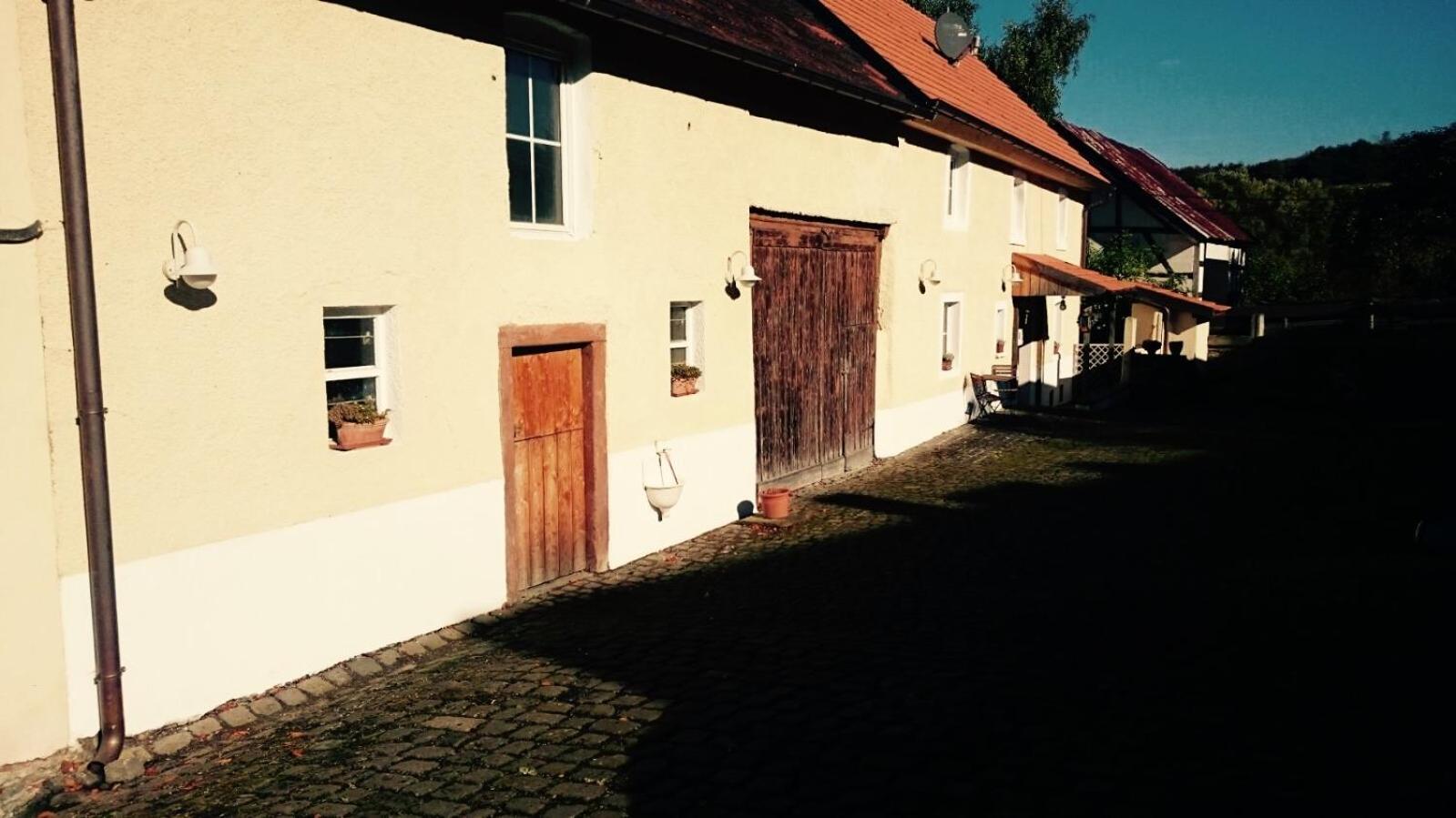Ferienwohnung Schloessershof Borler Dış mekan fotoğraf